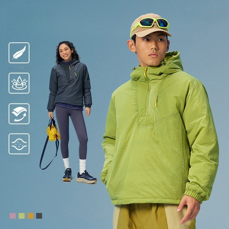 Winter Clothing Hiking - Унисекс-пуловер из 90% белого утиного пуха